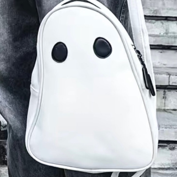 Halloween ghost backpack purse tote - Picture 2 of 4